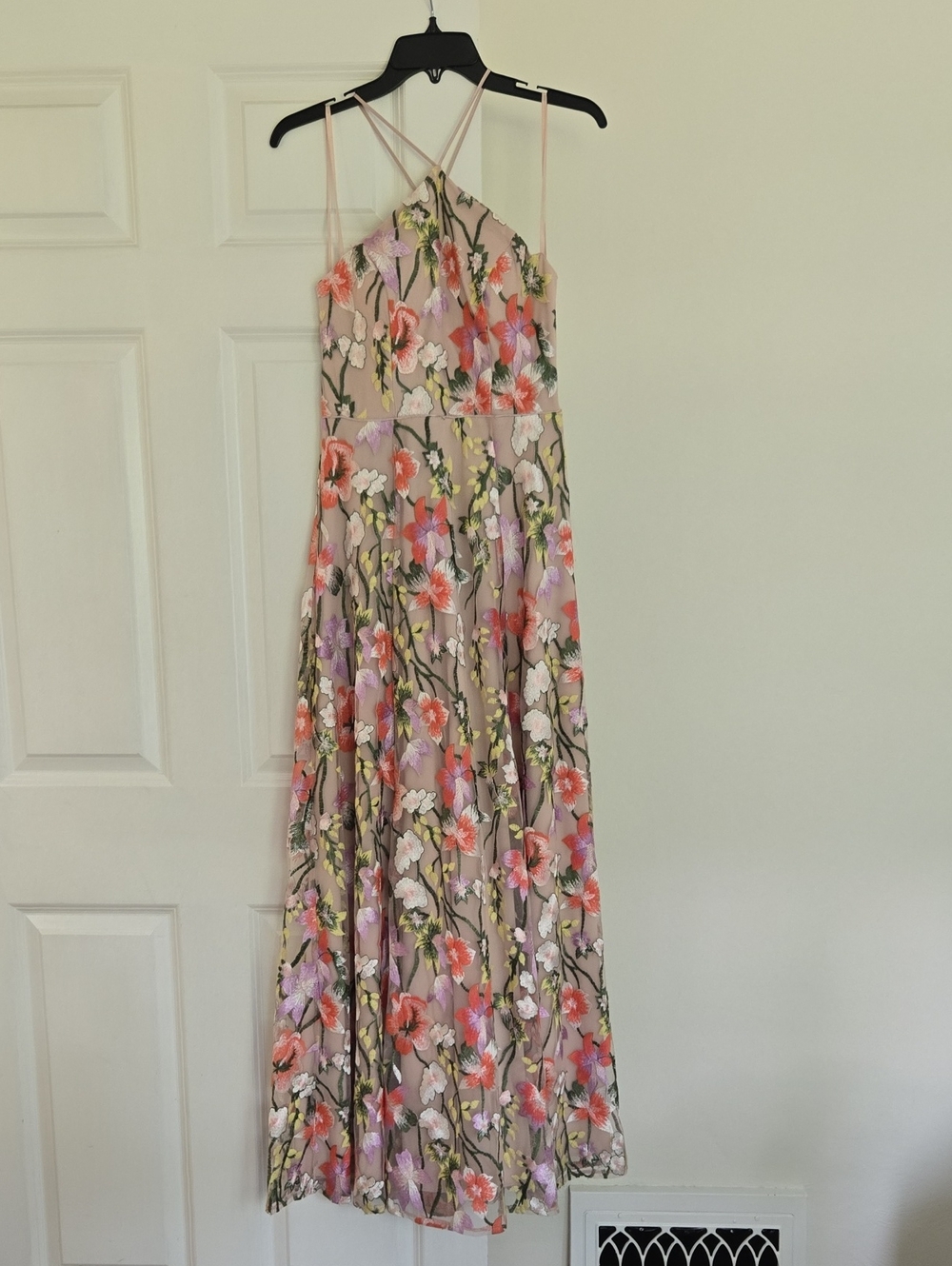 Floral Prom Wedding Guest Dress